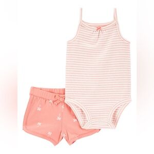 NWT Carter’s Baby 2-Piece Little Bodysuit Set